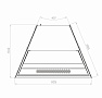 Чертеж neutral  KS70 N-3-2 LIGHT open outsidecorner 45 (version 2.0) (9005-0109)